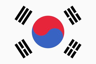 flag of Sout Korea