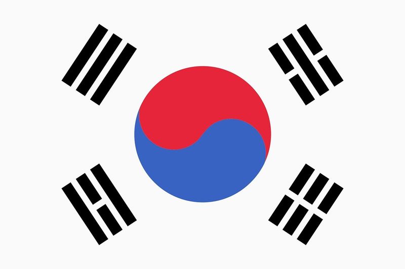 flag of Sout Korea