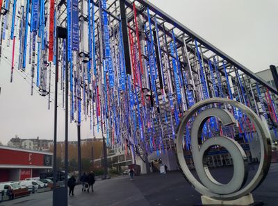 Outside Hall 6 at Paris Expo Porte de Versailles during FI Europe 2022