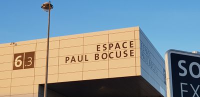Outside view of hall 6.3 at Euroexpo Lyon Espace Paul Bocuse