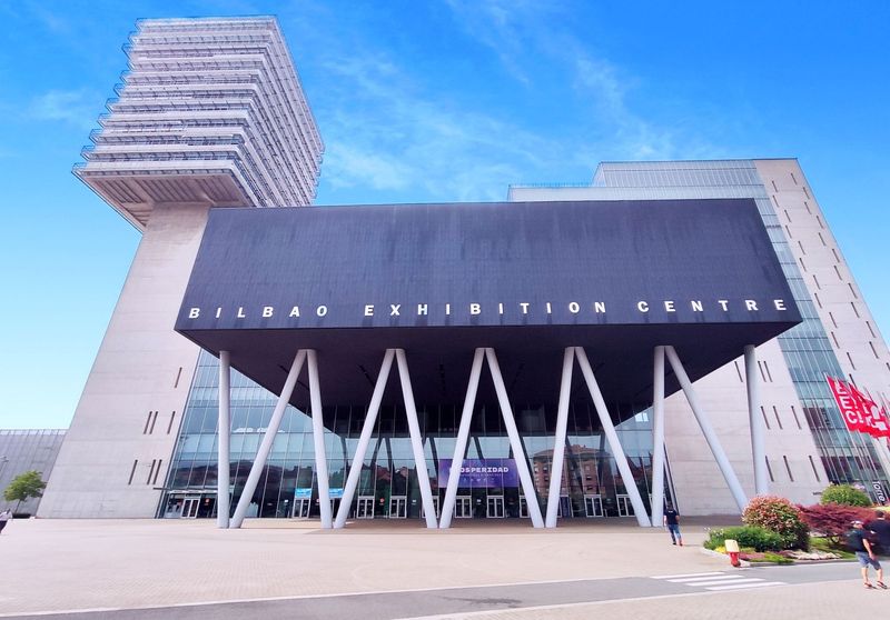 Main entrance Bilbao Exhibition Centre