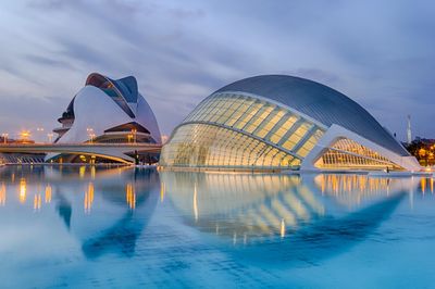 Ciudad de las Artes y las Ciencias in Valencia