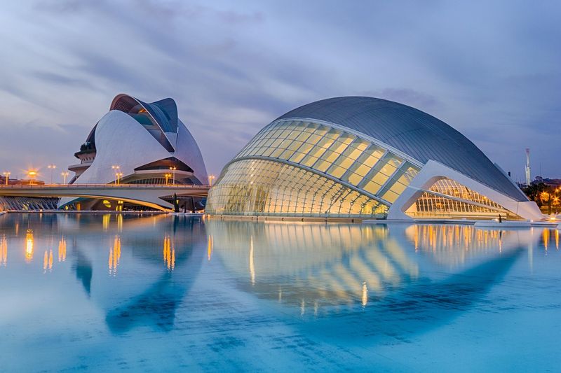 Ciudad de las Artes y las Ciencias in Valencia