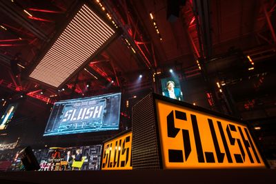 Image from Slush, one of the world’s leading startup events and one of the largest gatherings of venture capital