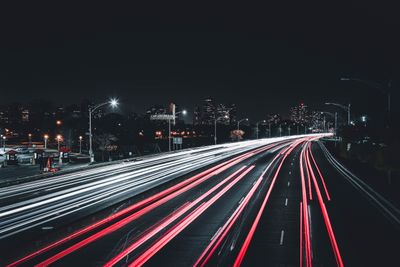 long exposure traffic artistic picture