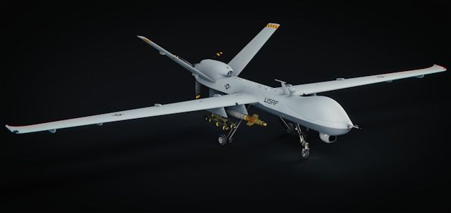 Military drone of the USAF