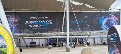 Main entrance FIL Lisbon at Airspace World 2025