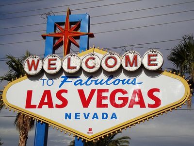 Famous Welcome to Fabulous Las Vegas Nevada signage