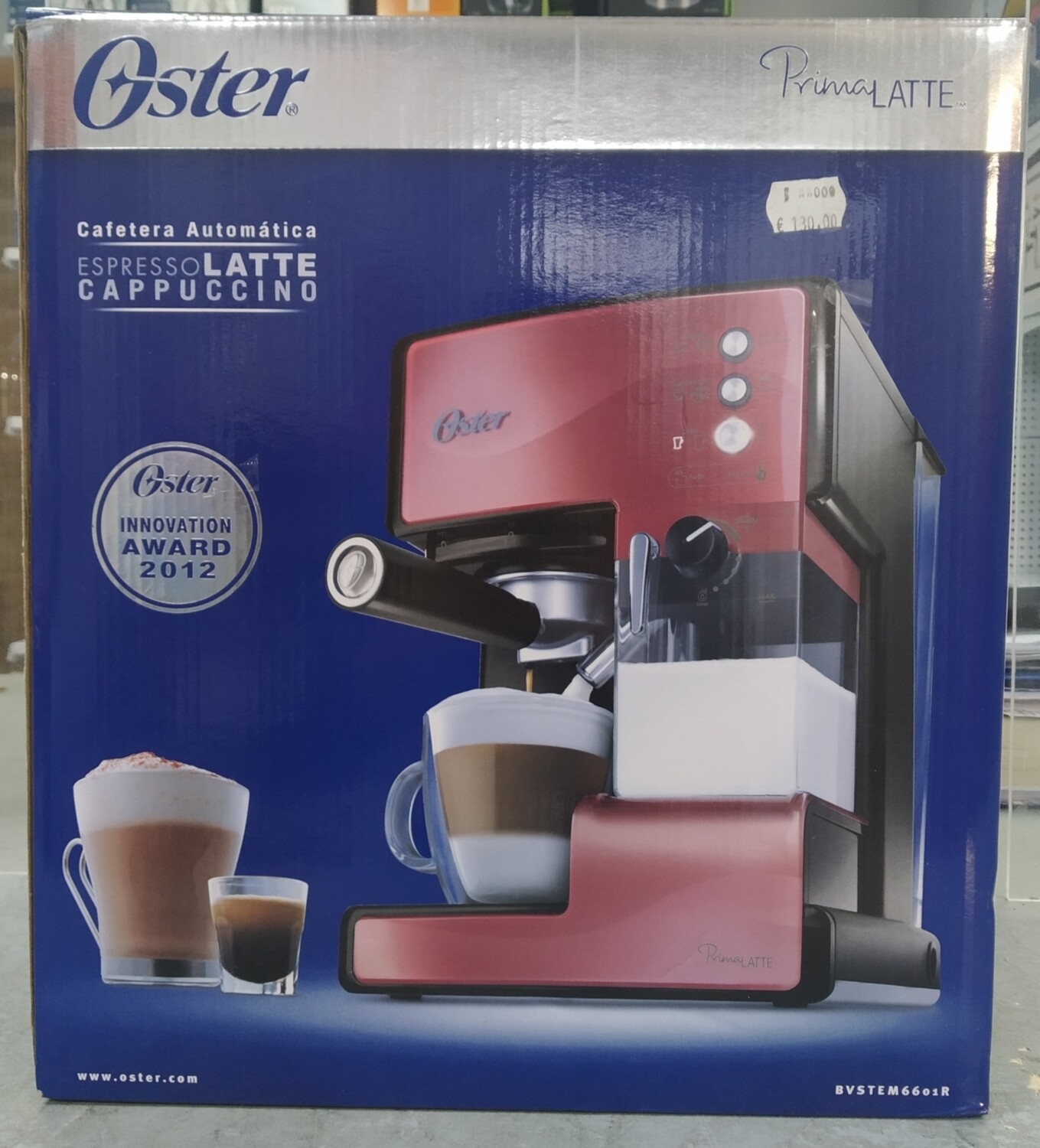 Cafetera oster BVSTEM6601R