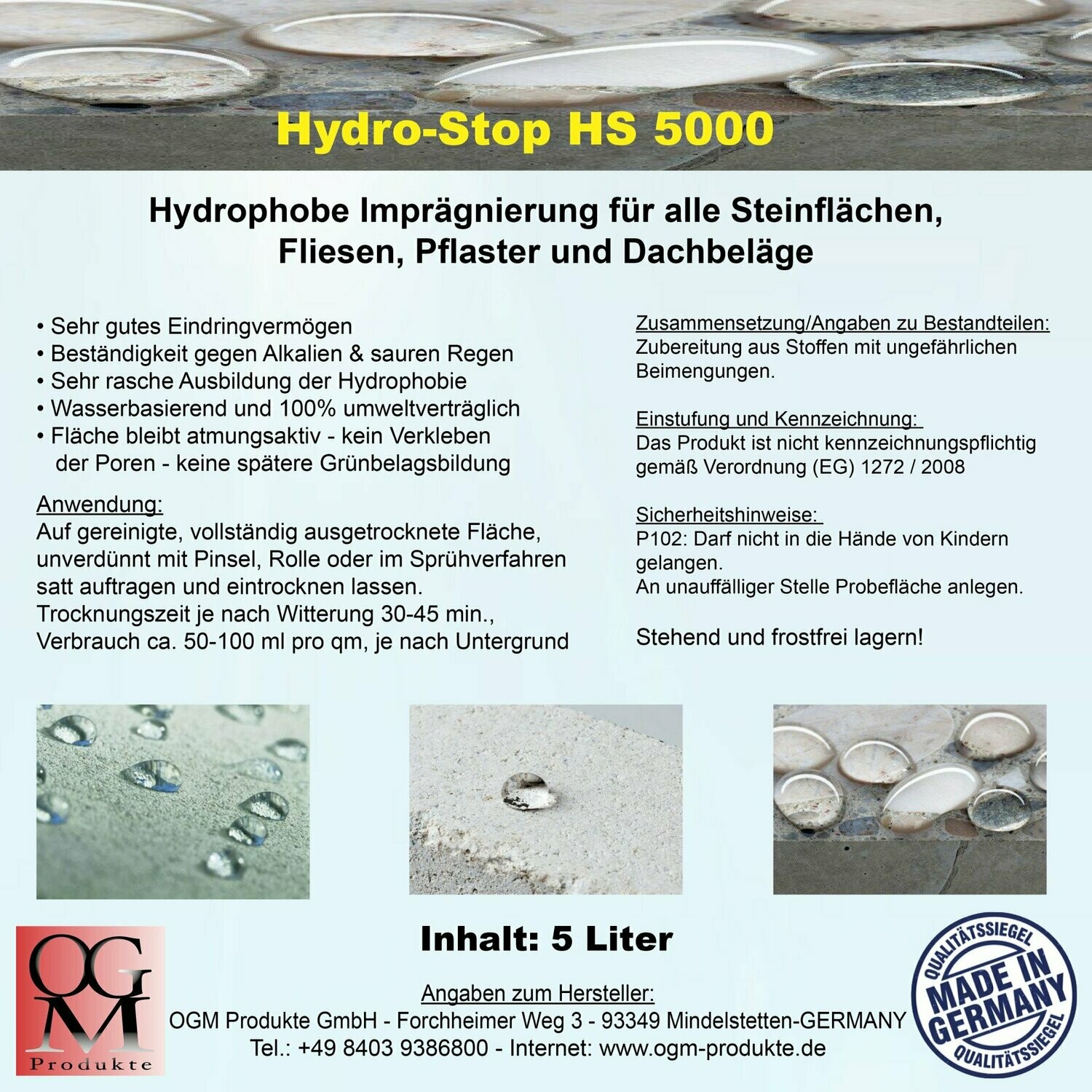 Hydrostopp HS 5000 5 Liter
