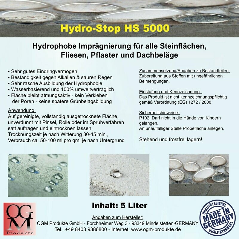 Hydrostopp HS 5000 5 Liter