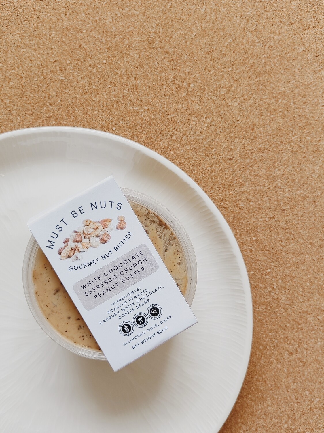 White Chocolate Espresso Crunch Peanut Butter