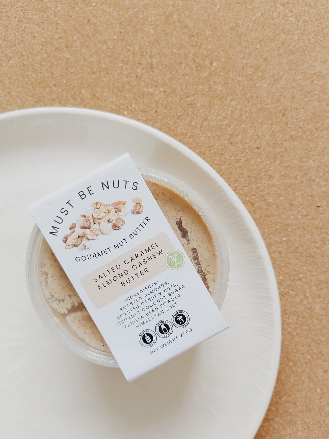 Salted Caramel Almond Cashew Butter