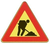 Triangolo lavori in corso