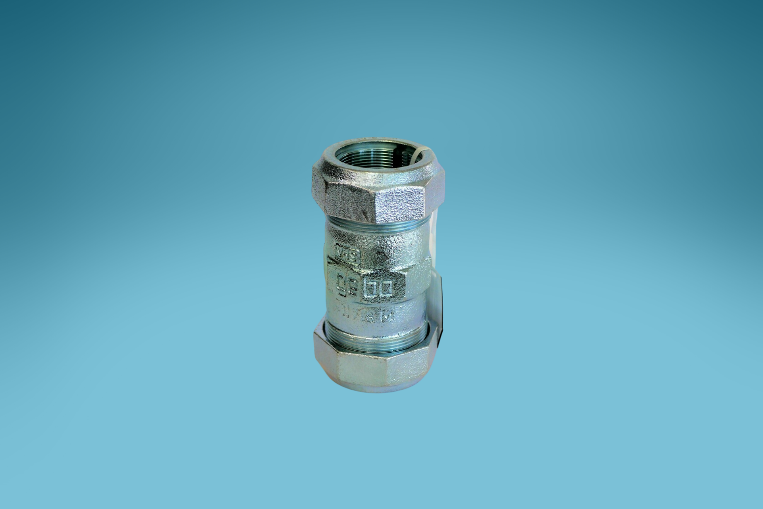 Manchon Union femelle GEBO pour tube acier 33.7 x 33.7 mm, dimension 1