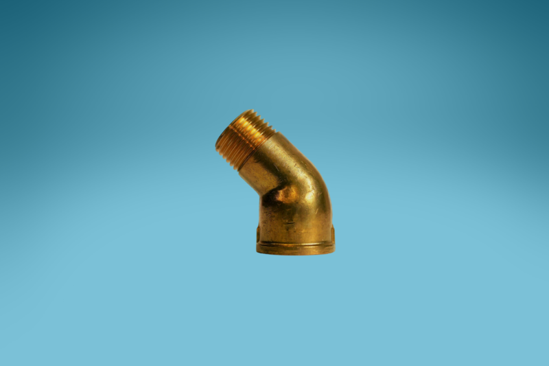 Coude à 45° 1/2"