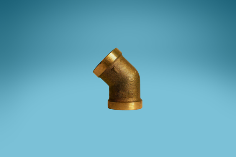 Coude à 45° 1/2"