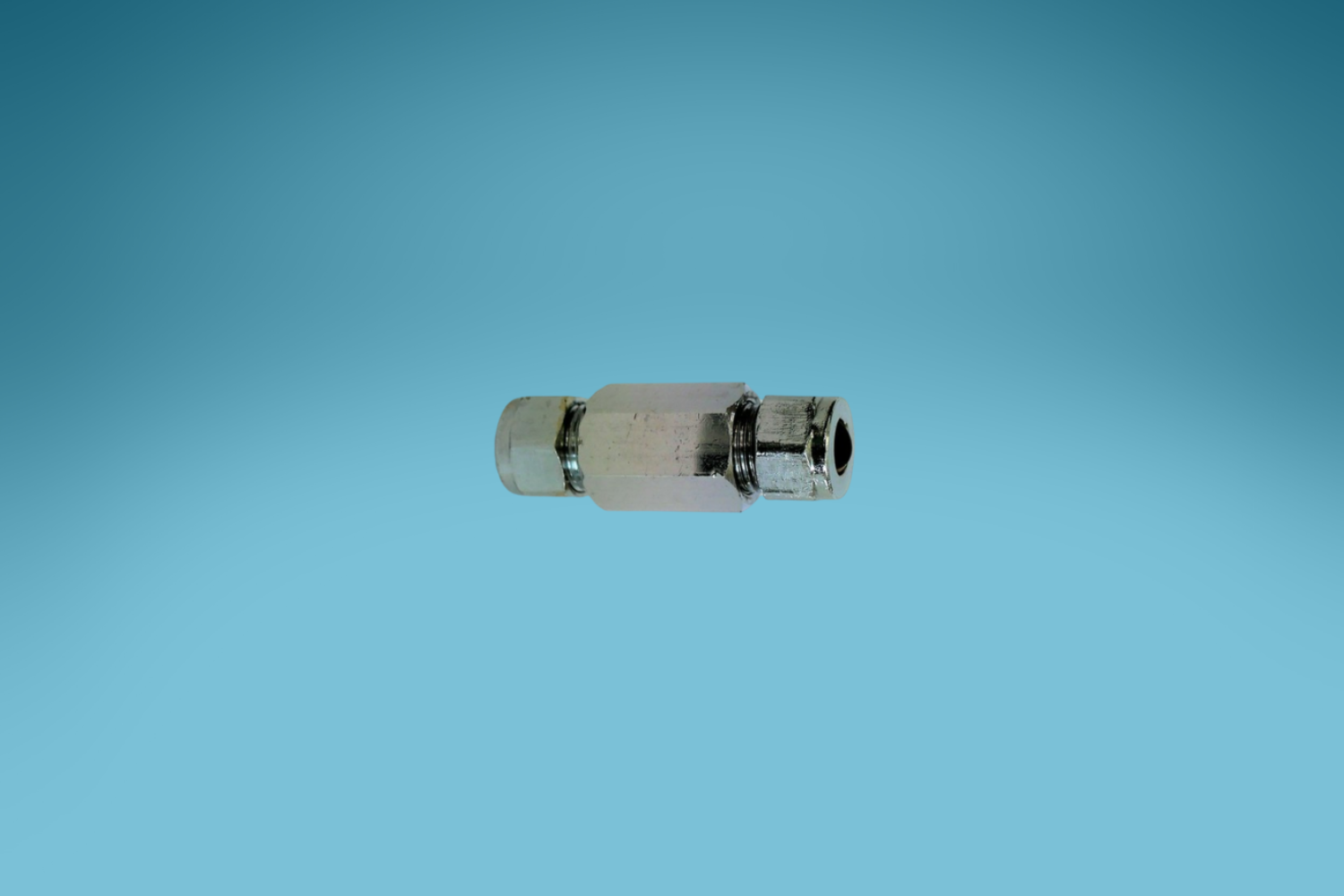 Raccord de serrage double Ballofix, 10 x 10 mm