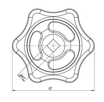 Volant pour Robinet oblique DN15/20 (1/2" - 3/4")