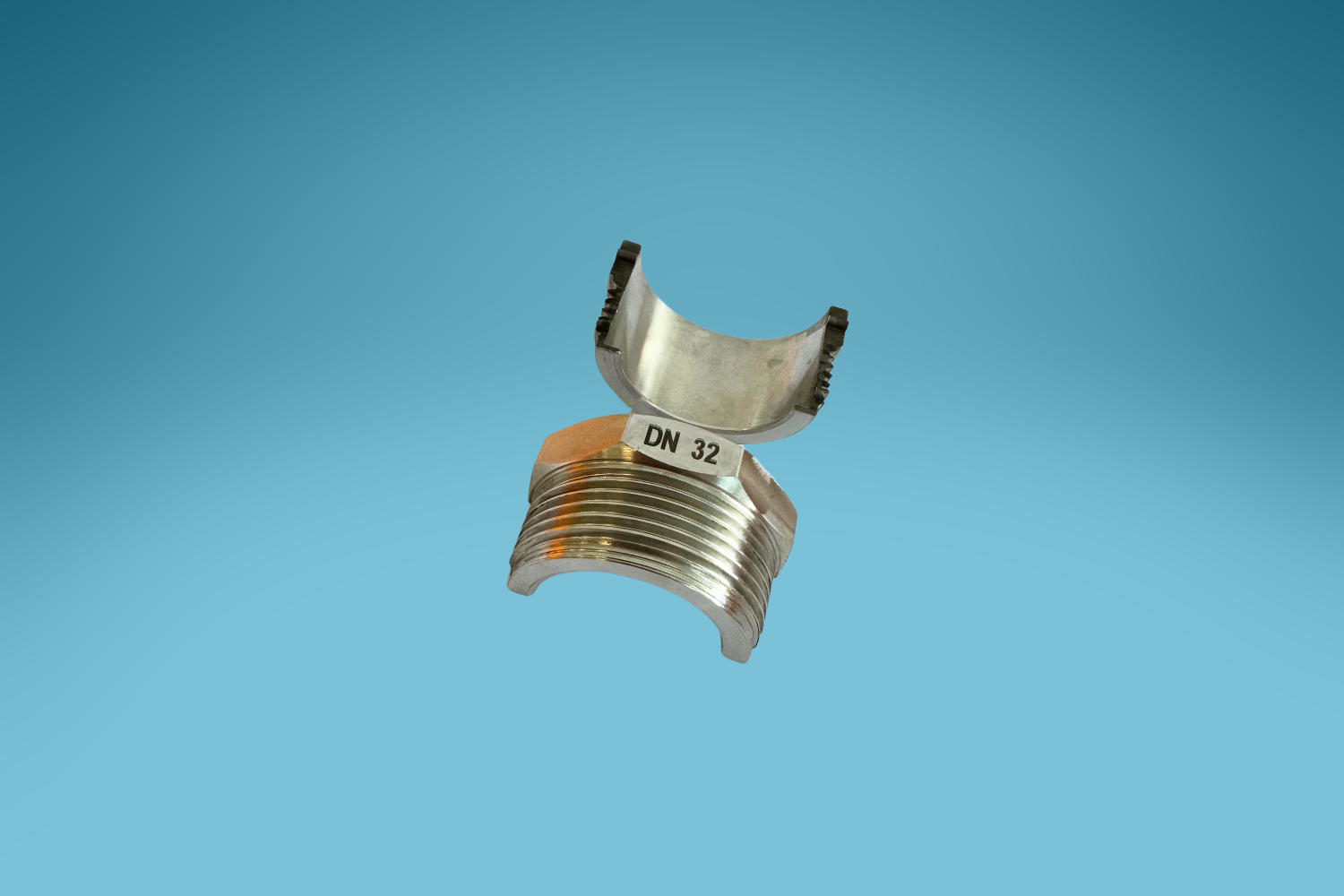 Mâchoires de serrage échangeable, DN32, 1 1/2"