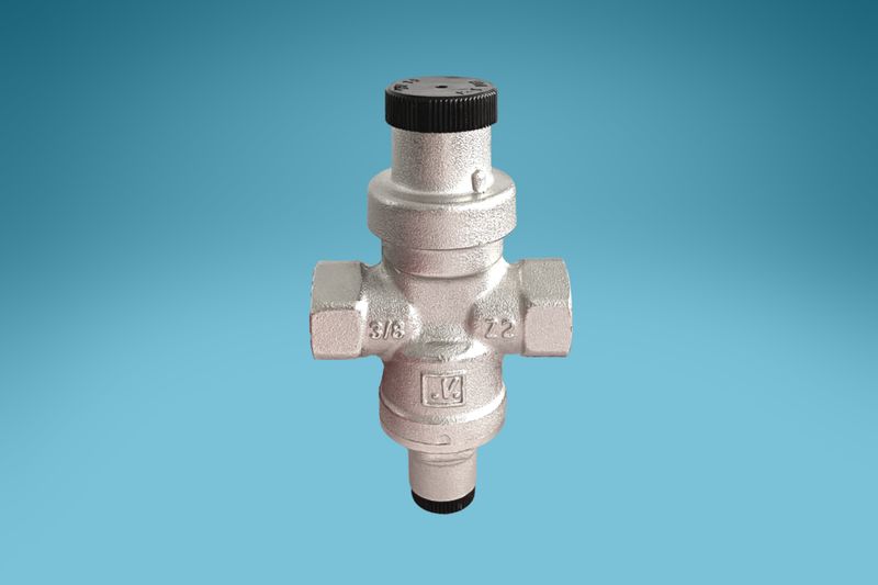 Druckreduzierventil 3/8" mit Manometeranschluss