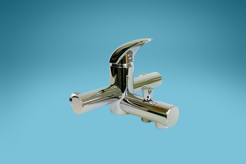 Mélangeur de bain 3/4 Mélangeur de bain 3/4", ecartement 180 mm