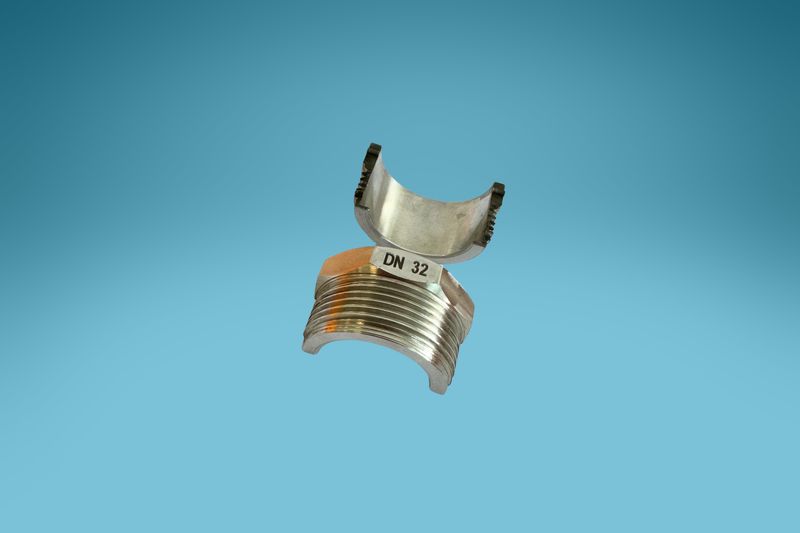 Mâchoires de serrage échangeable, DN40, 2 Mâchoires de serrage échangeable, DN40, 2"