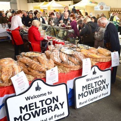 Tuesday 18th March - Melton Mowbray on Market Day & Boundary Mill Shopping
