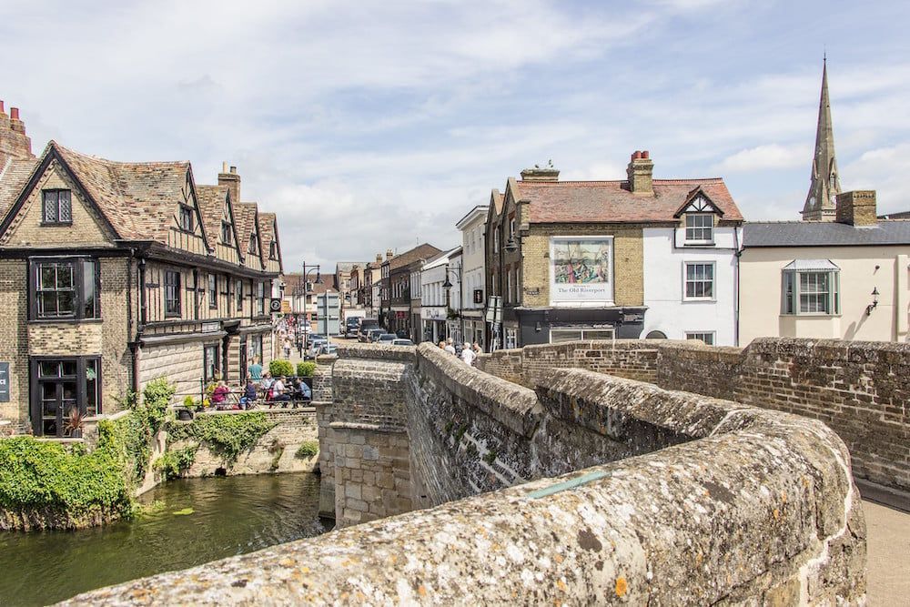 Monday 24th March - St Ives on Market Day and Afternoon in Cambridge City Centre