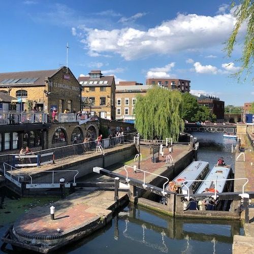 Friday 19th September - Camden Market at leisure & Camden Lock River Cruise