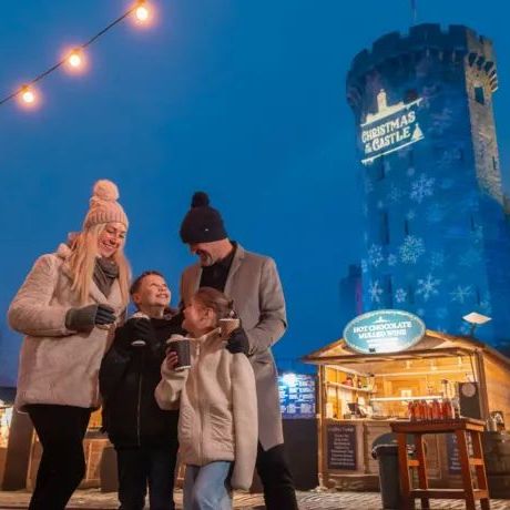 Saturday 6th December - Christmas at Warwick Castle - Castle, Light Trail and Food & Drink Village