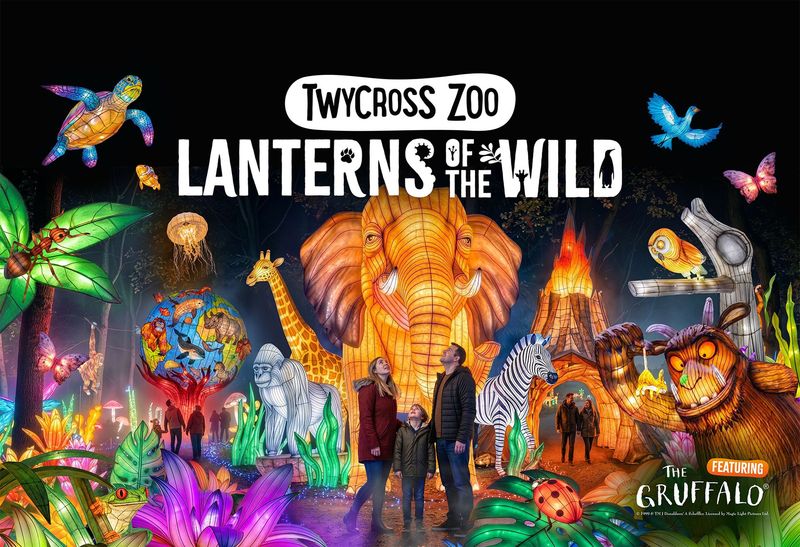 Saturday 20th February - Twycross Zoo & Lanterns of the Wild Illuminated Trail - WH7 Saturday 20th February - Twycross Zoo & Lanterns of the Wild Illuminated Trail - WH7