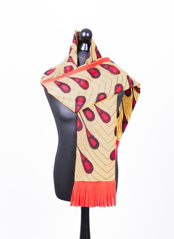 Scarf: Peacock Dreams