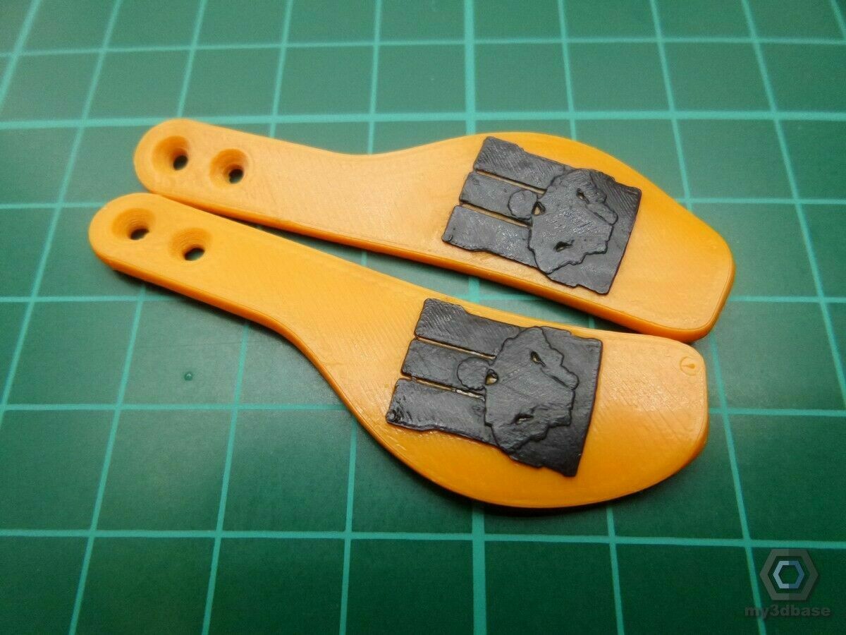 PS4 Controller Paddles 'SABER' inkl.Edelstahlschrauben, Logo: Black Ops