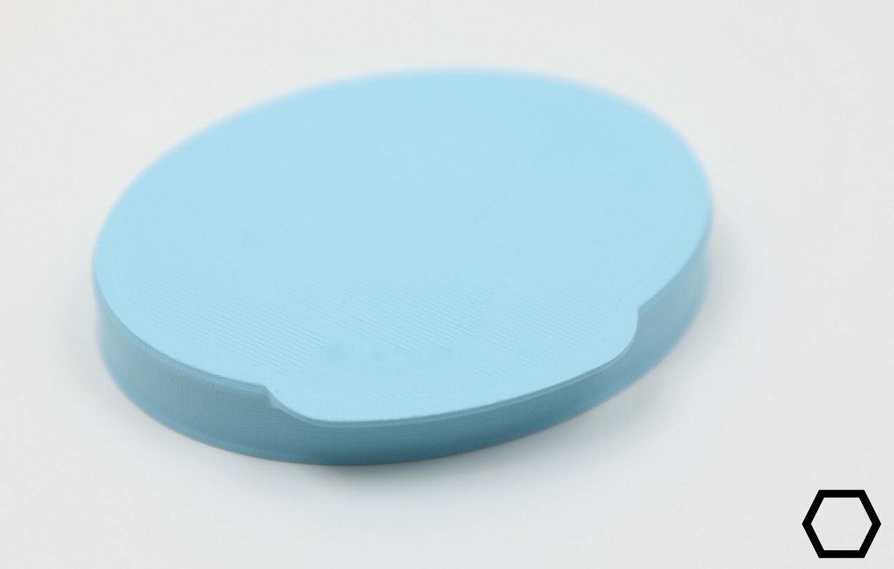 Nachfülldeckel für Sagrotan No Touch Seifenspender blau soap refill cover 