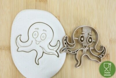 Keksstempel/Ausstechform Octopus ca.8cm