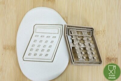 Keksstempel/Ausstechform Taschenrechner ca.8cm