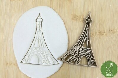 Eiffelturm Keksstempel/Ausstechform ca.8cm