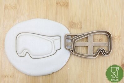 Snowboard Brille Keksstempel/Ausstechform ca.8cm