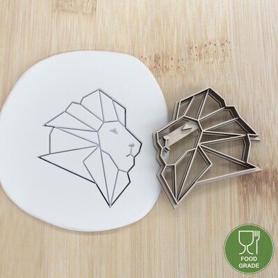 Keksstempel/Ausstechform Origami Lion ca.8cm