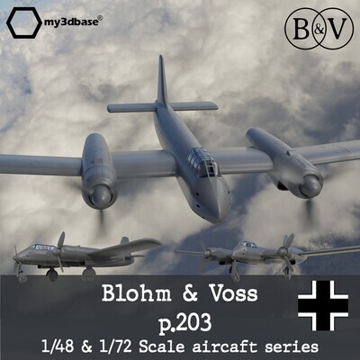 Blohm & Voss P.203 model kit