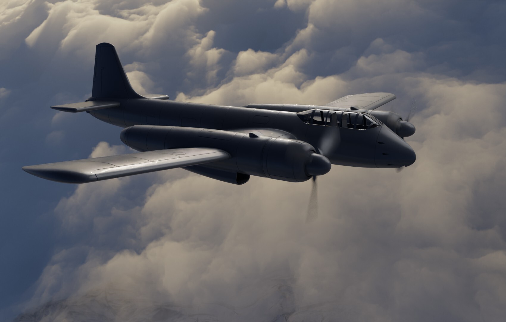 Blohm & Voss P.203 model kit