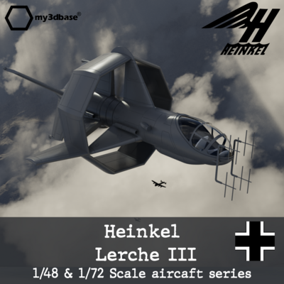 Heinkel Lerche III model kit