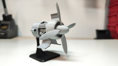 Jumo 222 complete nacelle 1:48 or 1:72