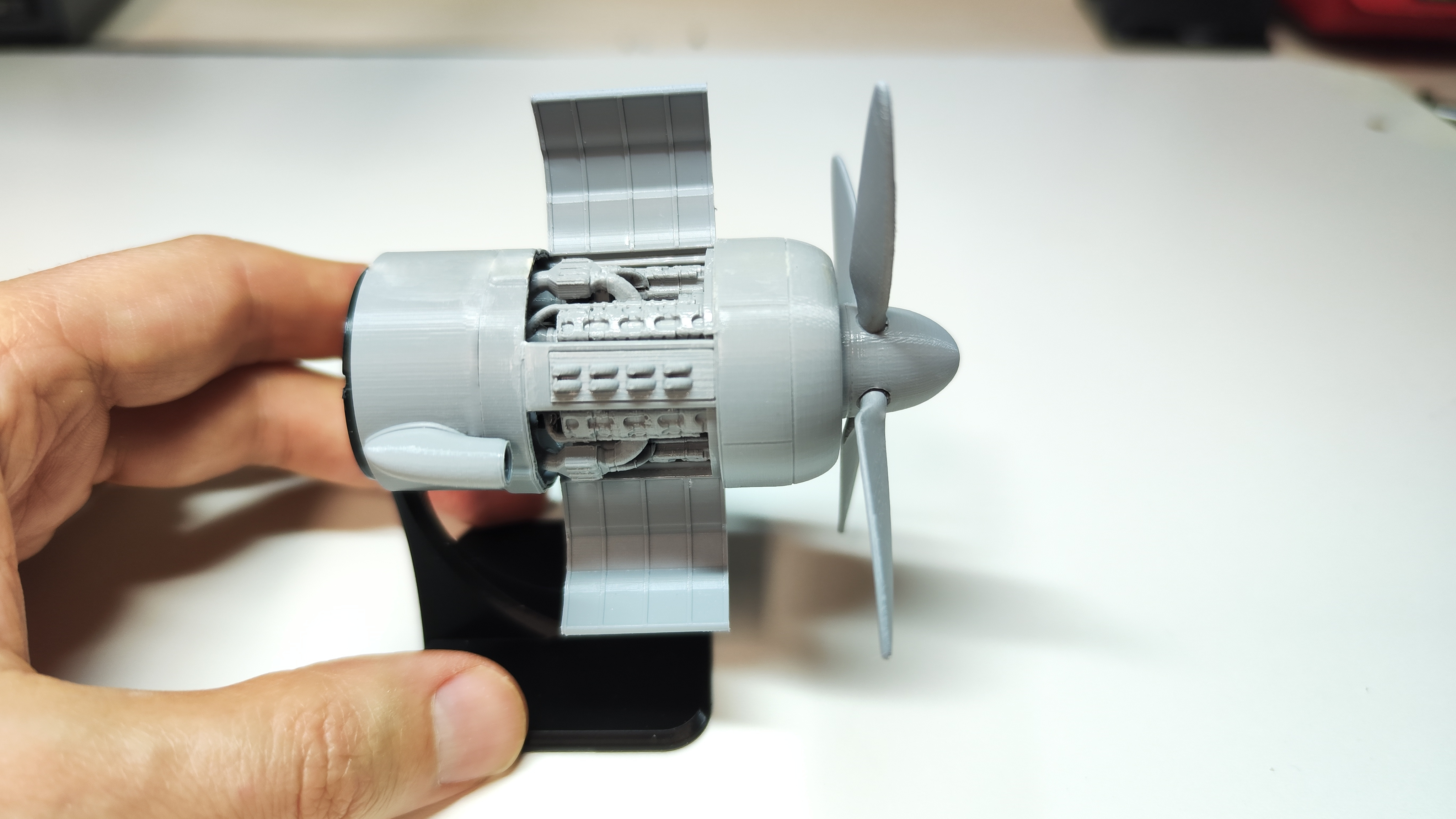 Jumo 222 complete nacelle 1:48 or 1:72