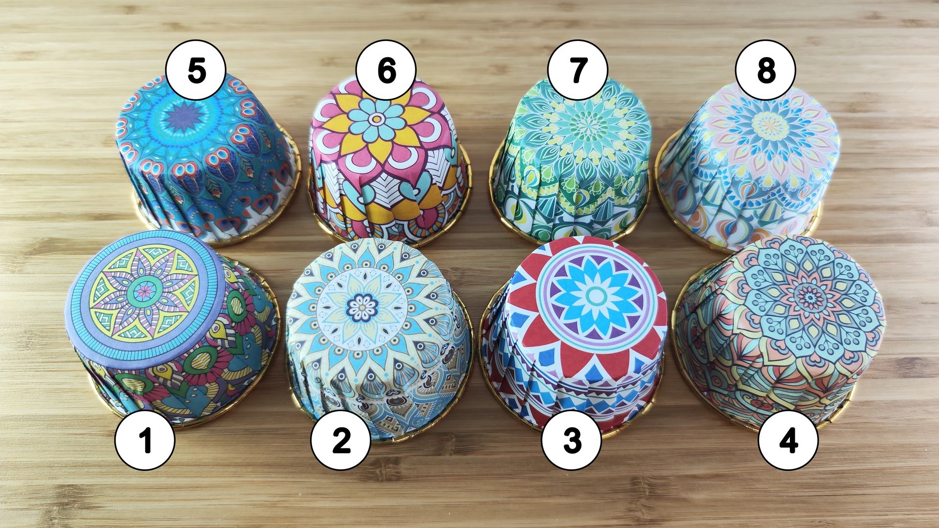 50st Einweg Quadratische Muffinbecher Kuchenbecher, Hitzebeständige, Cupcake-Formen,Backformen Für Hochzeit,Muttertag,Geburtstag,Weihnachten