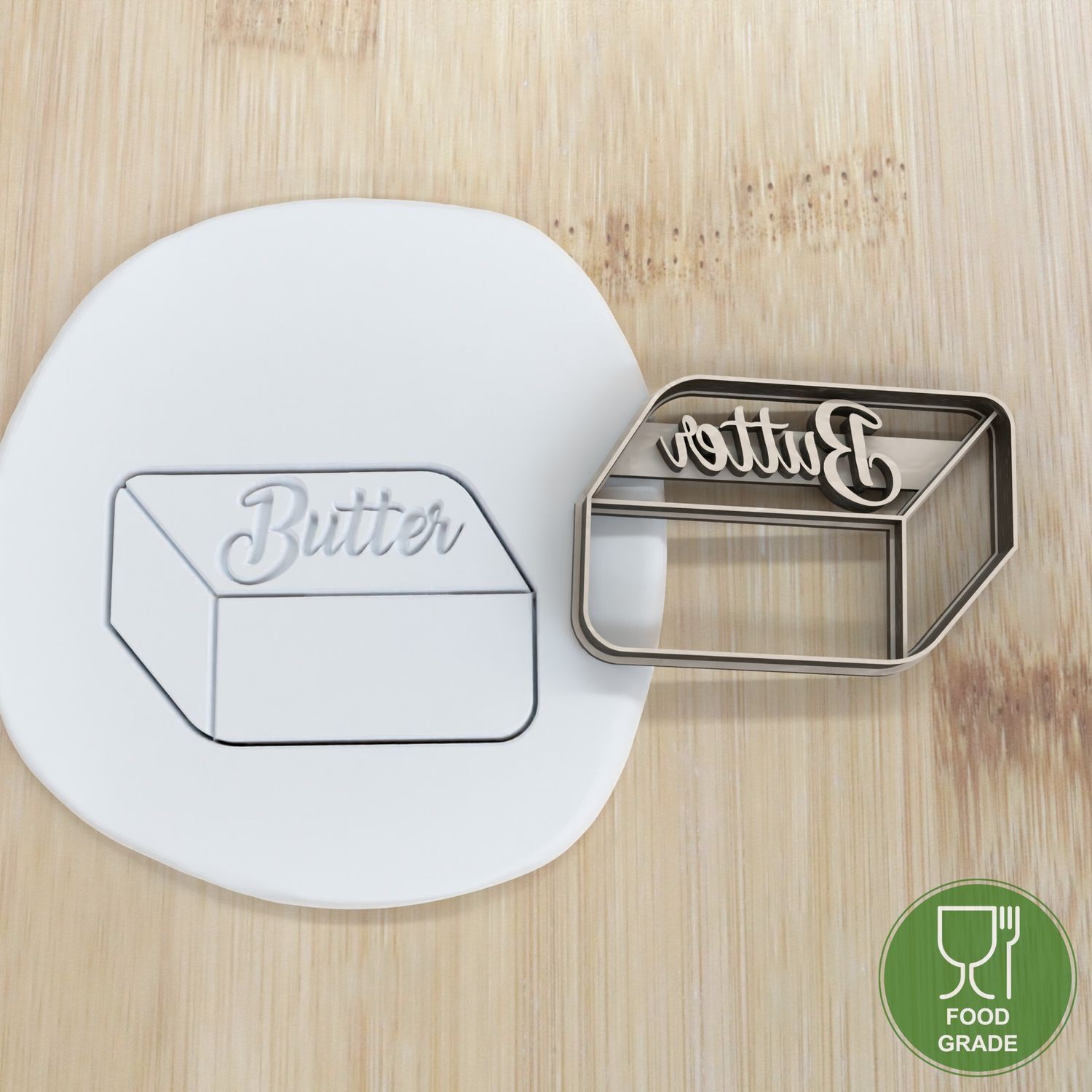 5-10cm Keksstempel/Ausstechform Butter