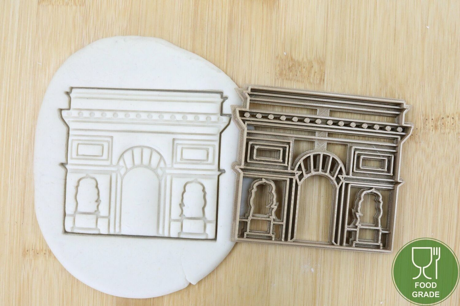 Arc de Triomphe Keksstempel/Ausstechform ca.8cm