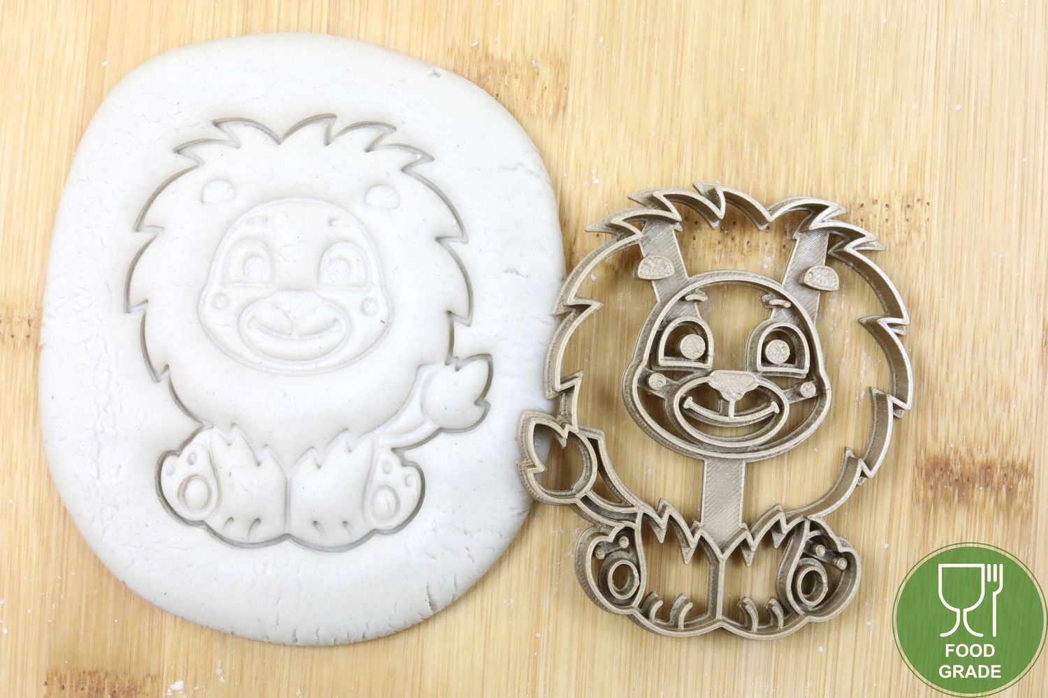 Baby Löwe Keksausstecher Plätzchen und Fondant ca.8cm