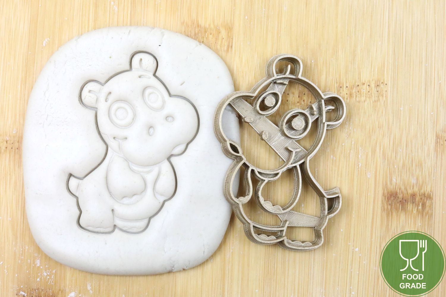 Baby Nilpferd Keksausstecher Plätzchen und Fondant ca.8cm
